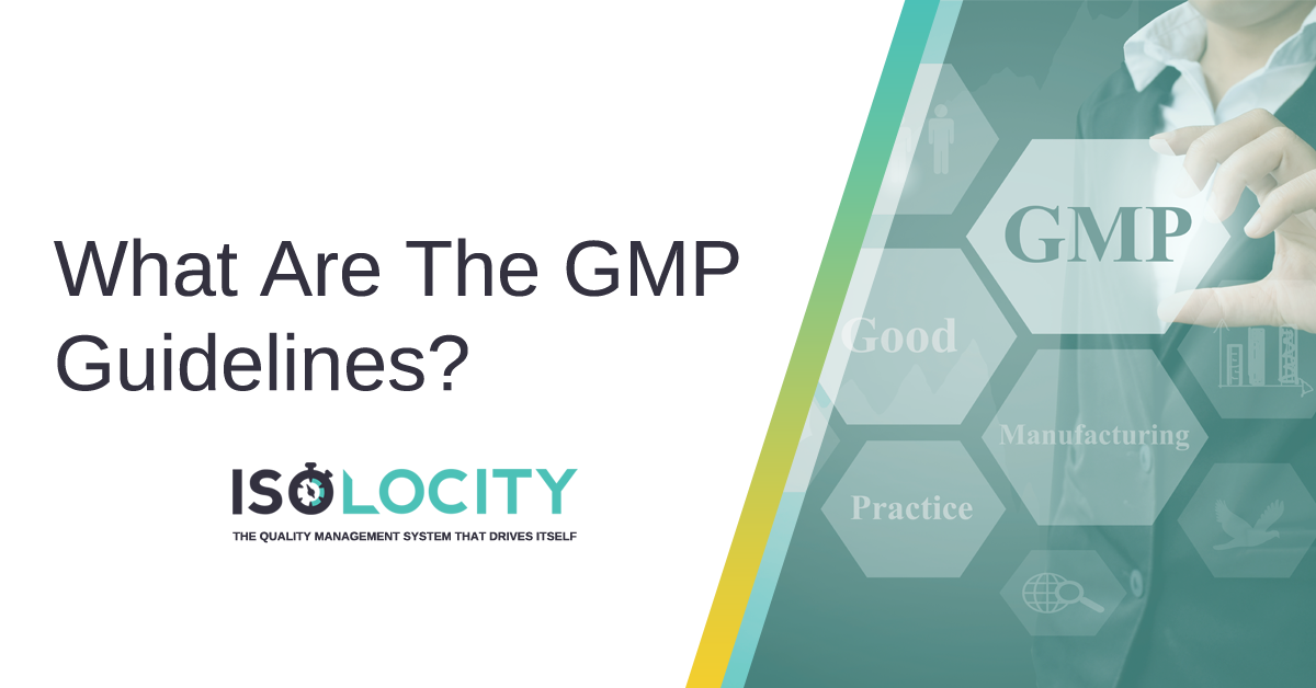 What Are The GMP Guidelines?