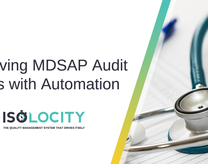 Improving MDSAP Audit Efforts with Automation