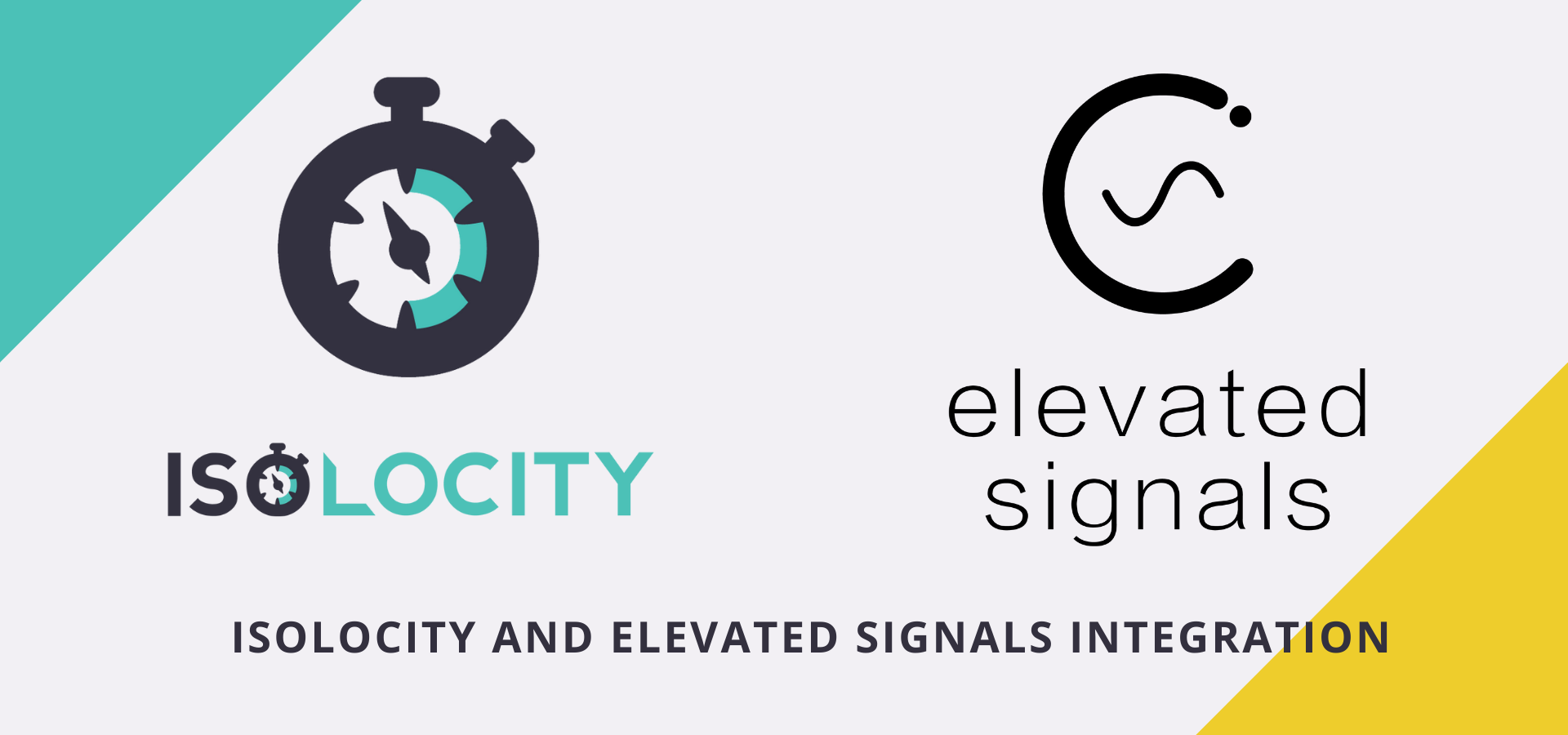 Isolocity and Elevated Signals Integration