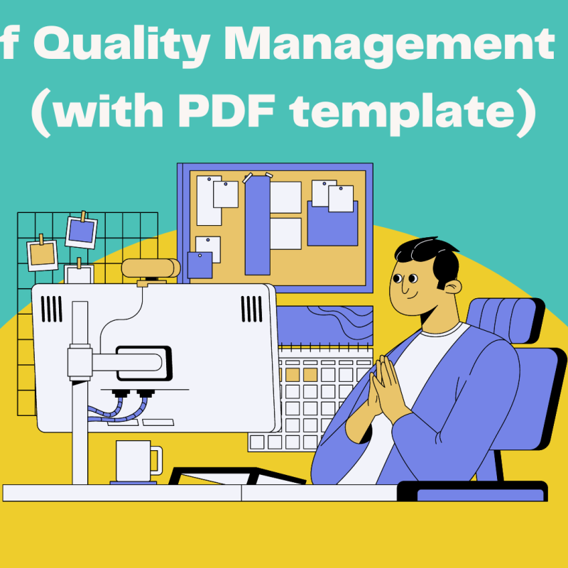 Scope of Quality Management System PDF template