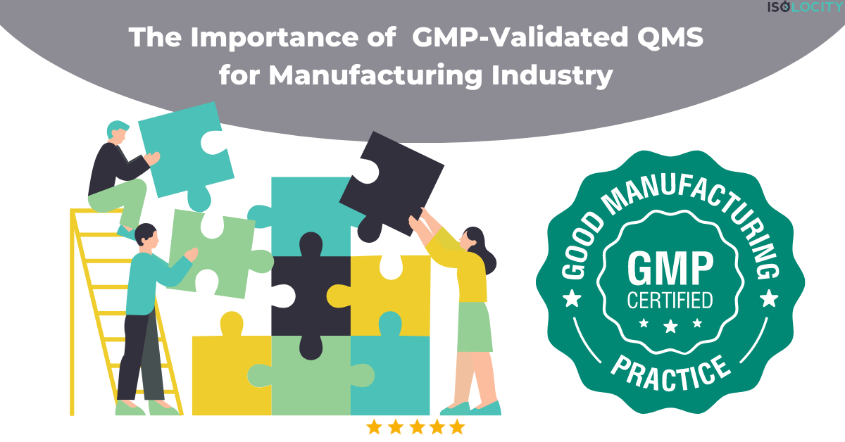 The Importance of GMP-Validated QMS for Manufacturing Industry