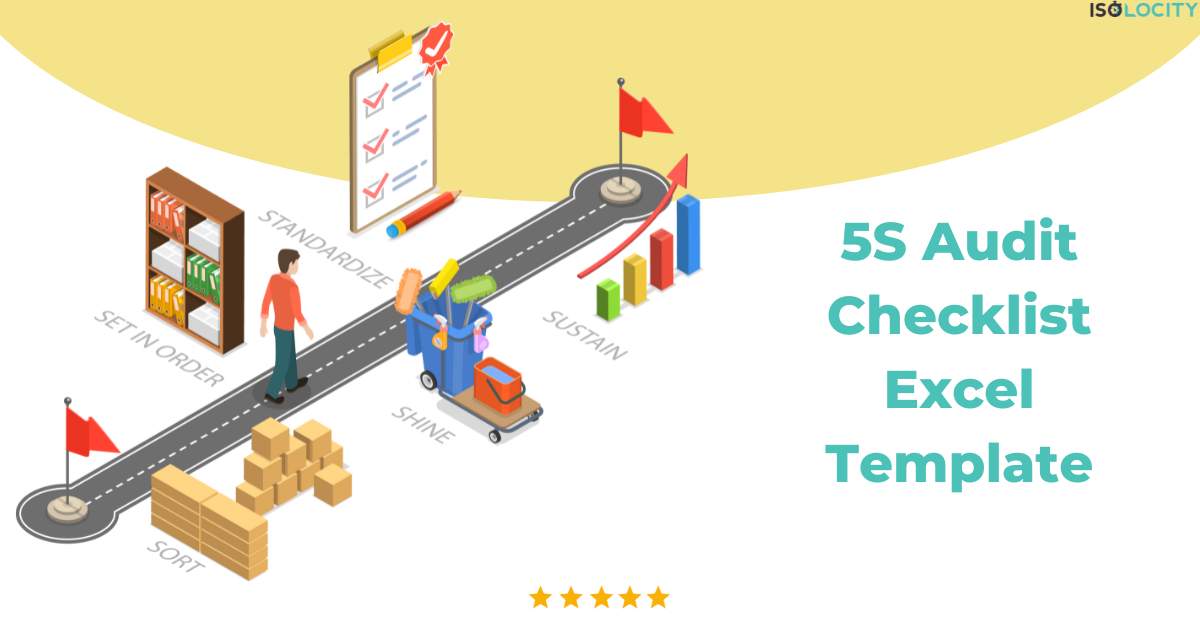 5S Audit Checklist Excel Template