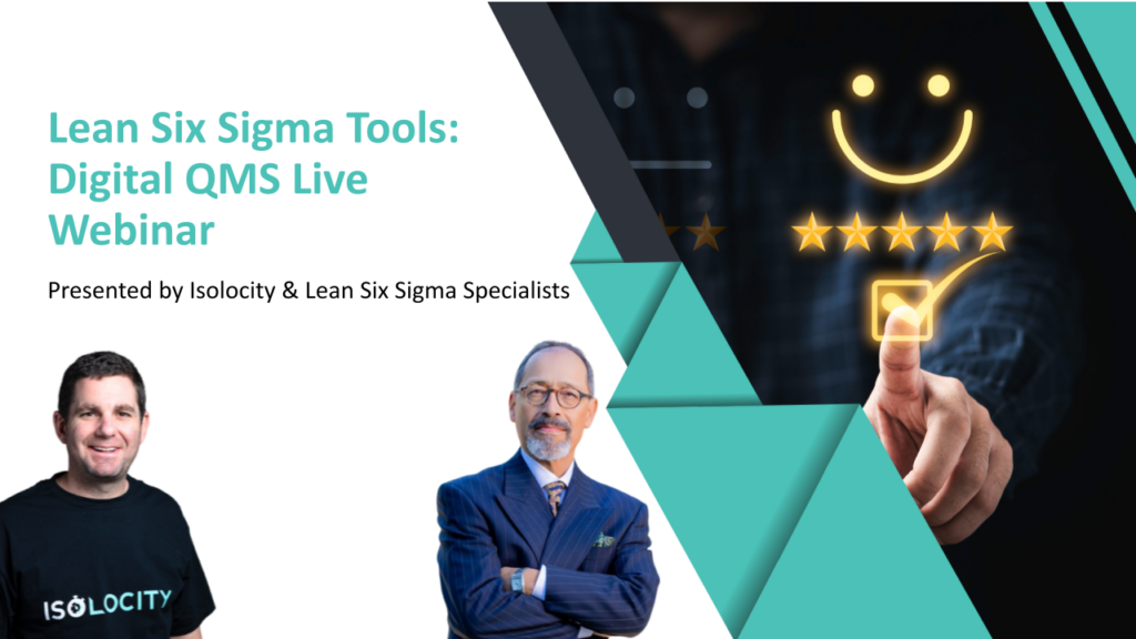 Lean Six Sigma Tools: Digital QMS Live Webinar